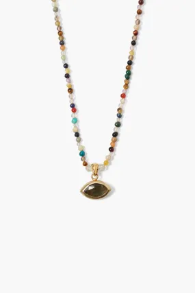 Bondi Evil Eye Necklace Multi