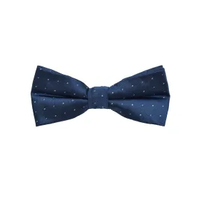 Bow Tie - Poseidon Blue Micro Polkadot