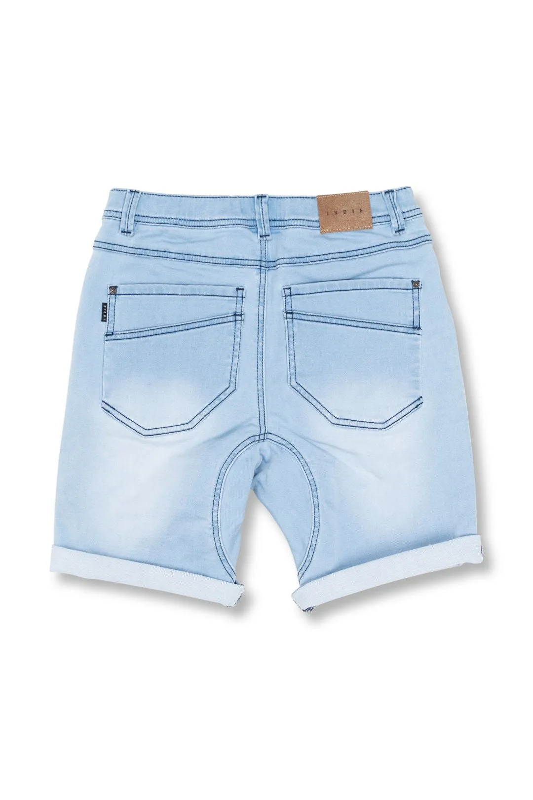 boys - drifter short - mid blue