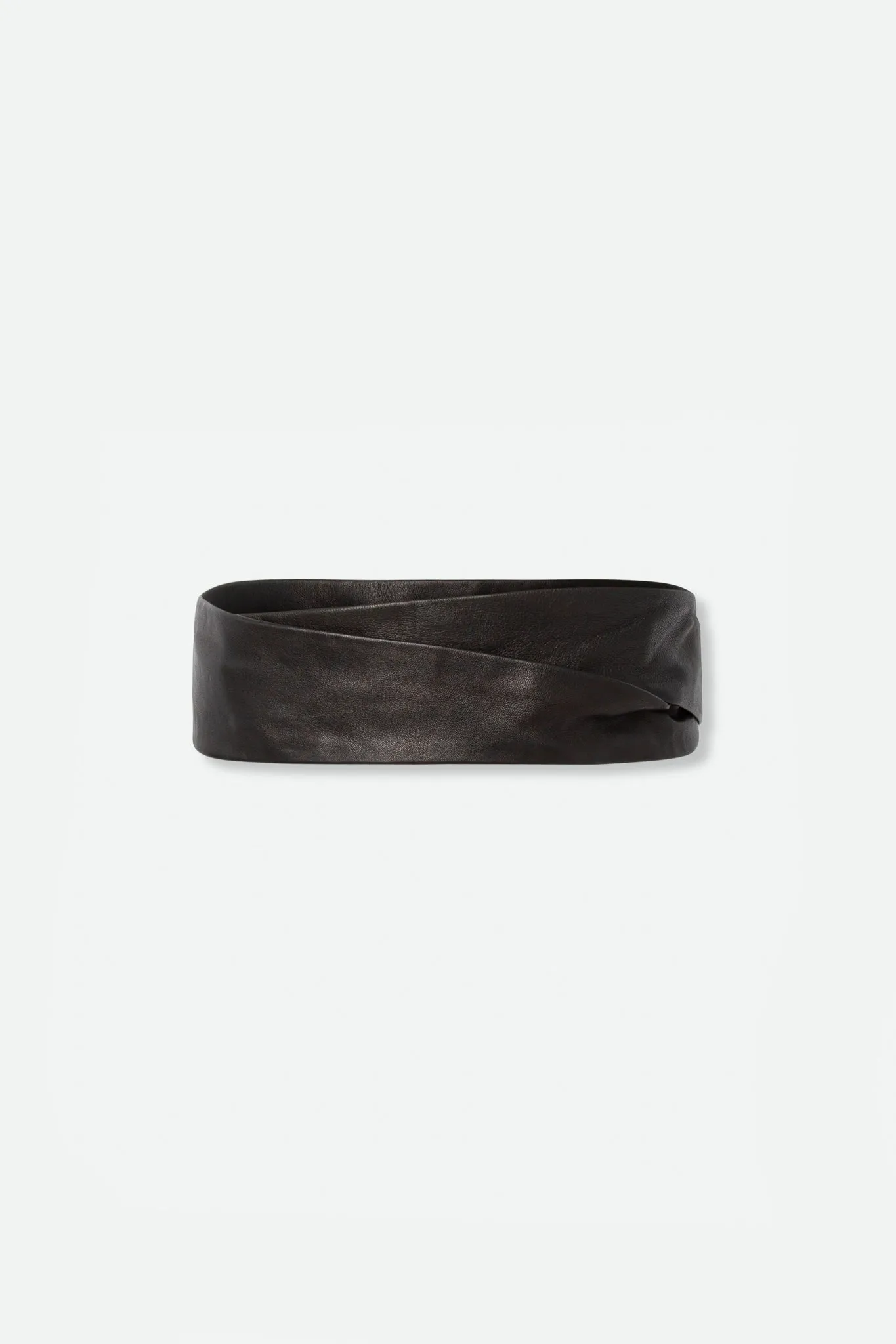 BRADA HOOK AND LOOP BELT IN LEATHER/SUEDE