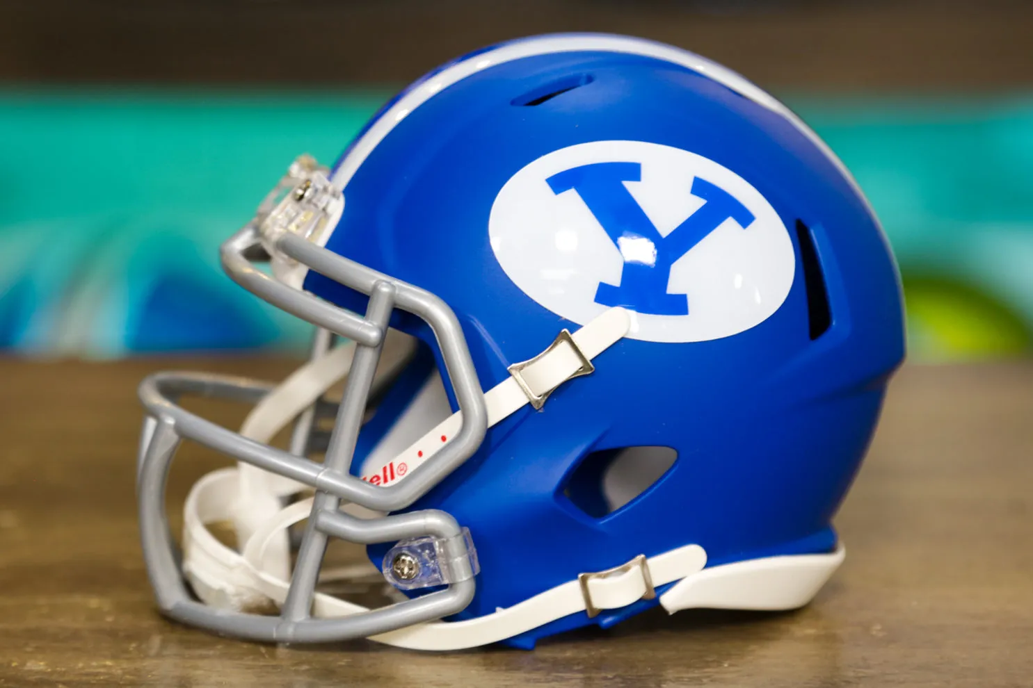 BYU Cougars Riddell Speed Mini Helmet - Royal Blue