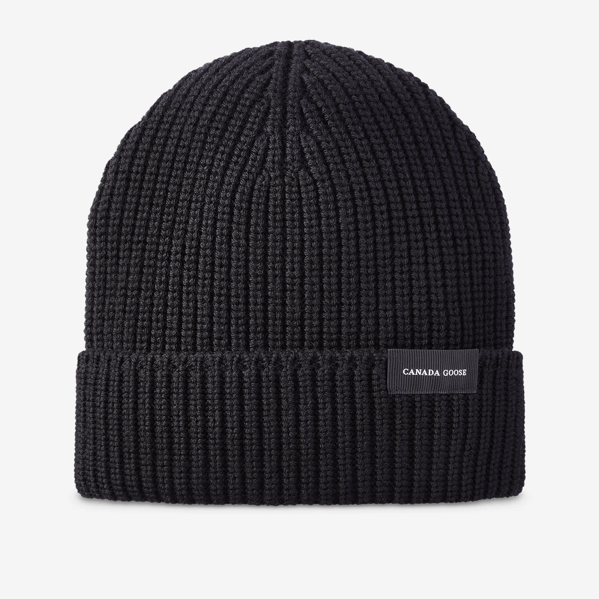 Canada Goose Rib Toque Wordmark Beanie