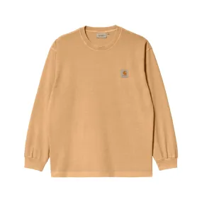 Carhartt WIP Nelson Sweat Dusty Hamilton Brown