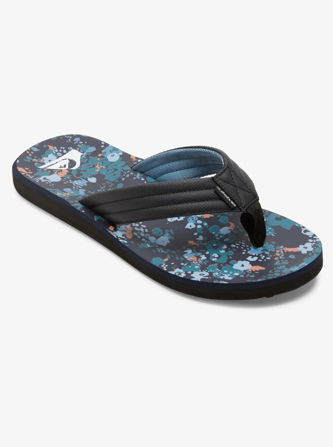 Carver Print Sandals - Blue 8