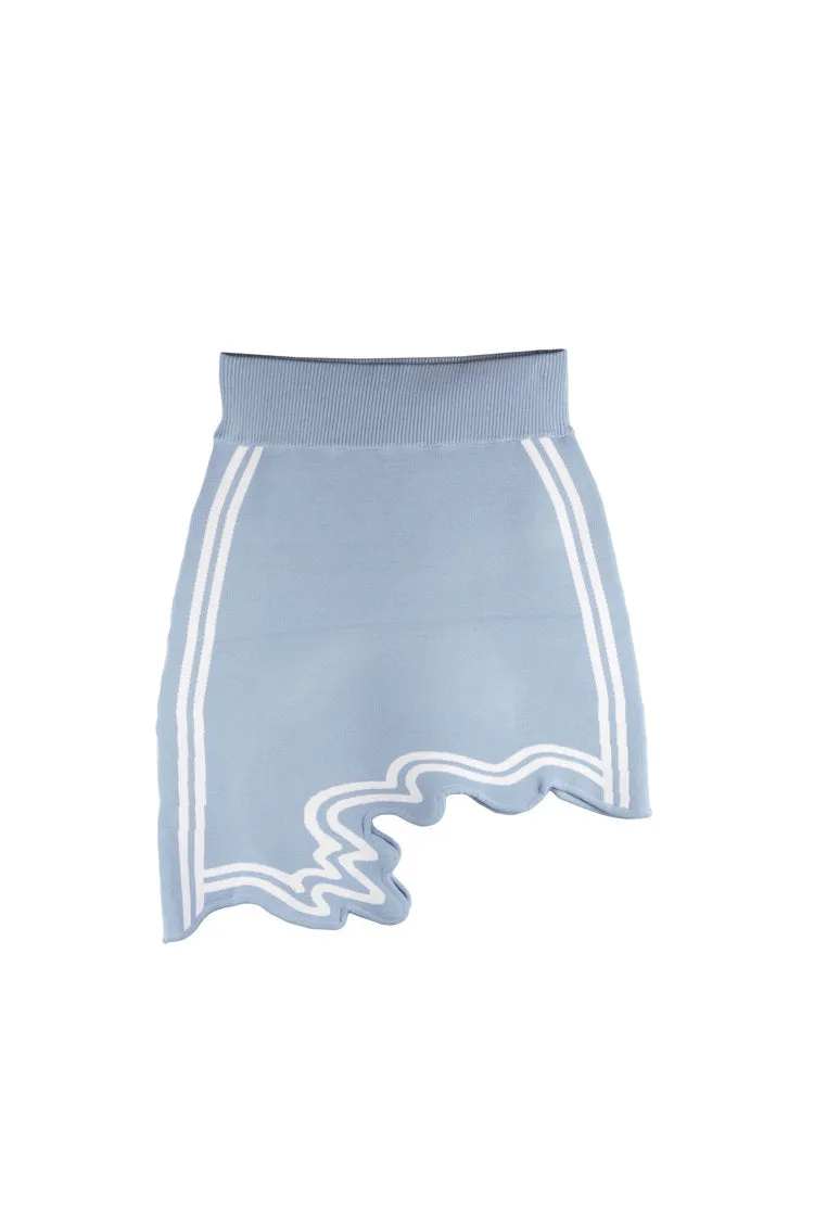 Casey Wavy Mini Skirt