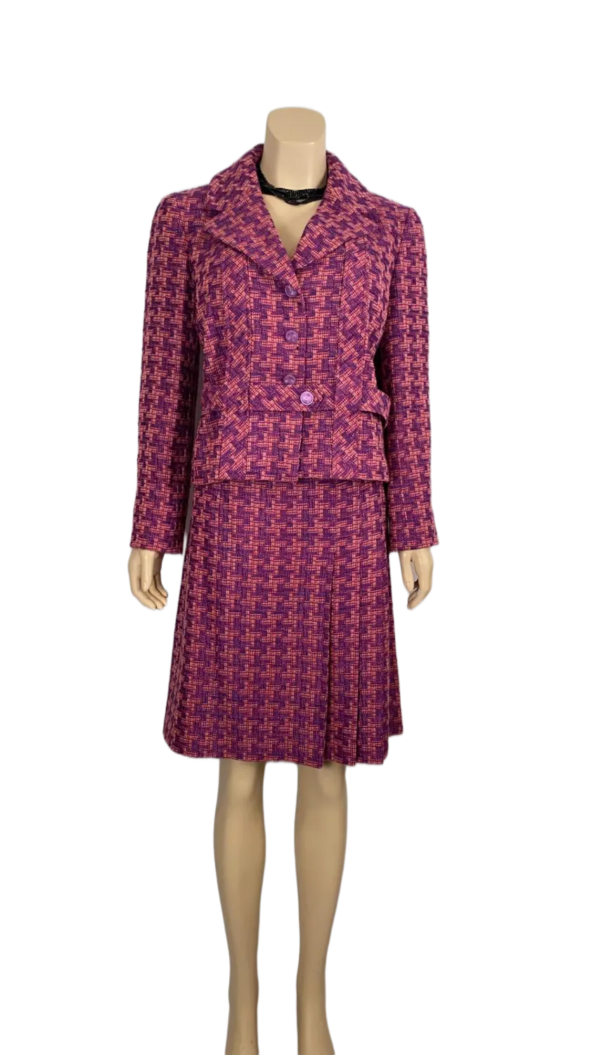 Chanel 01P 2001 Spring Skirt Suit FR 42/44 US 6/8