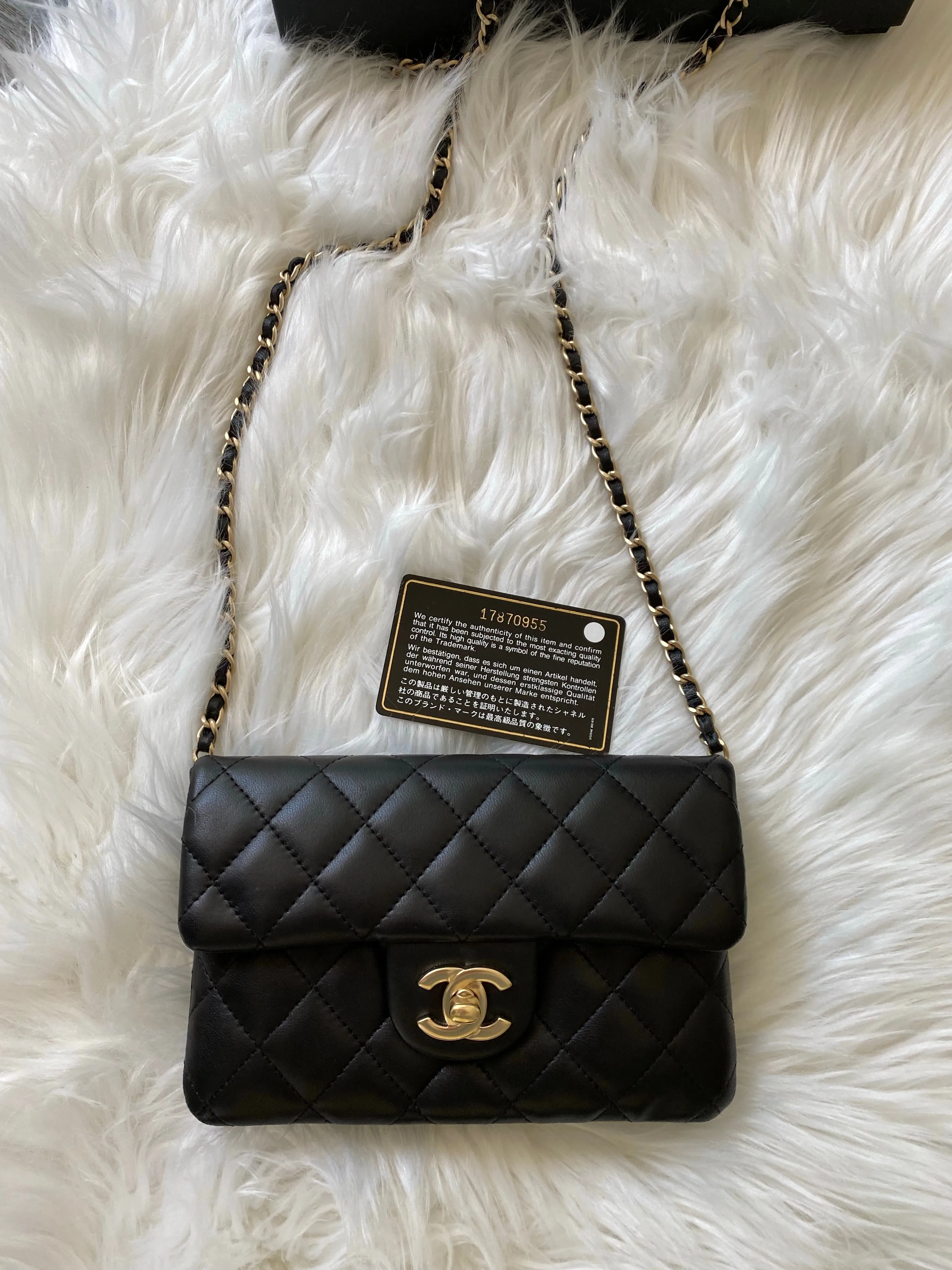 Chanel flap bag