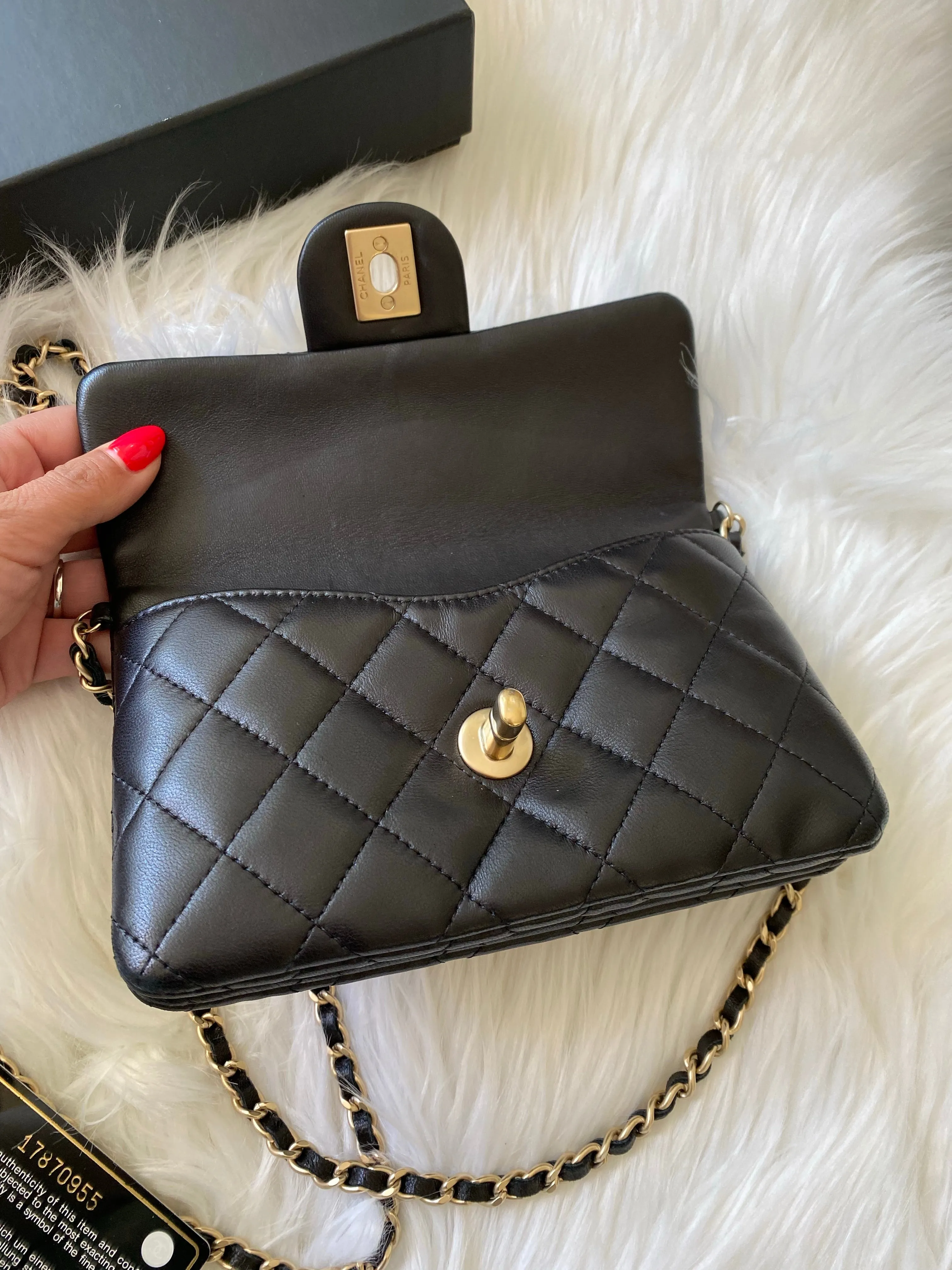 Chanel flap bag