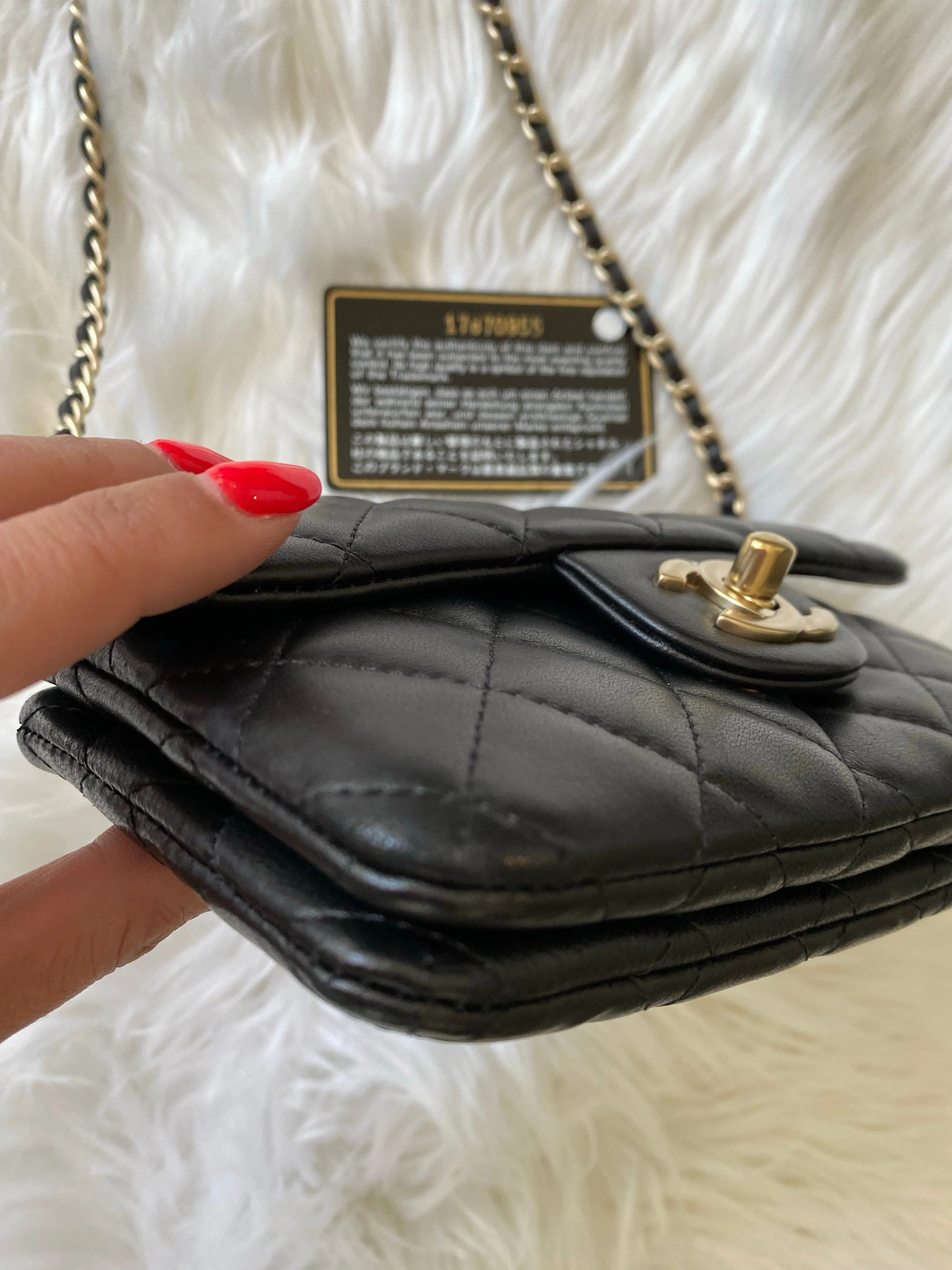 Chanel flap bag