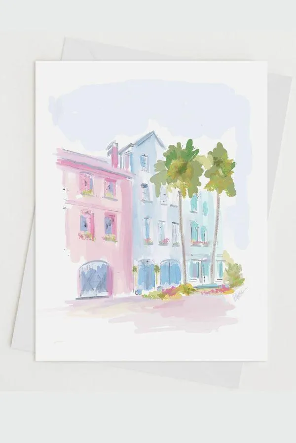 Charleston Houses Notecard