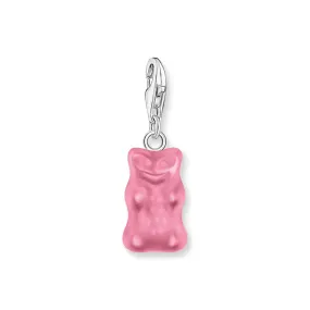 Charm pendant Goldbear Pink