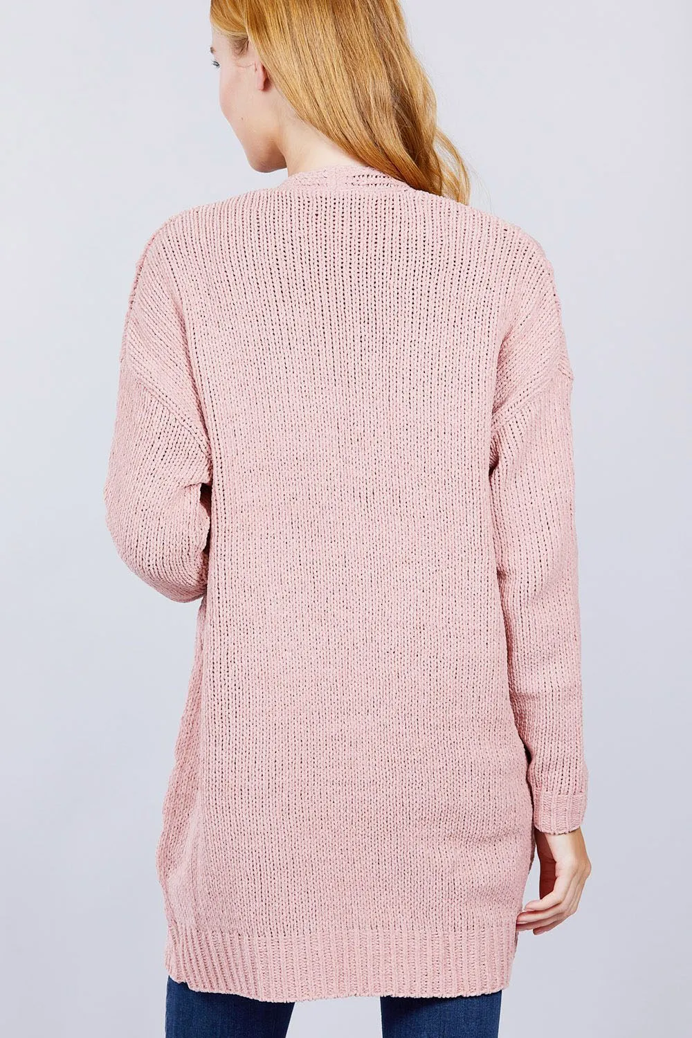 Chenille Sweater Cardigan