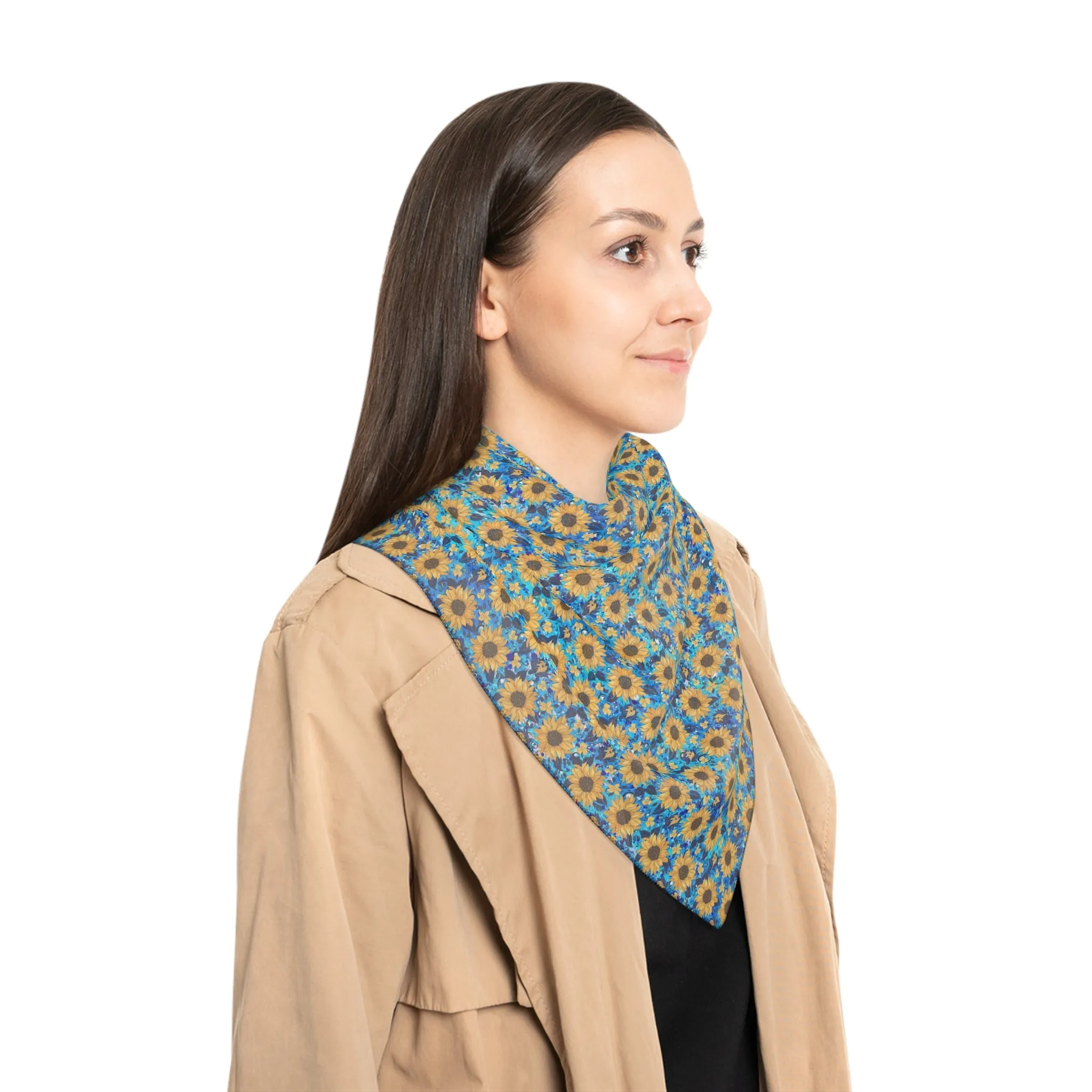 Chiffon Scarf - Sunflower