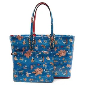 Christian Louboutin Cabata Small Loubi Odyssey Print Tote