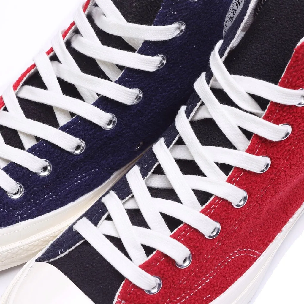 Chuck 70 Hi (Red/Blue/Black)