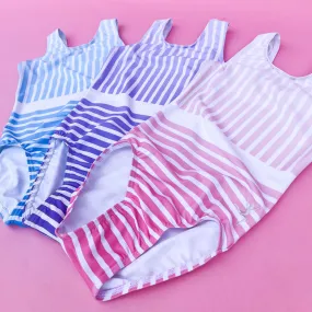 Colored Stripes Gymnastics Leotard