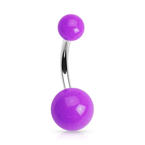 Colour Me UV Acrylic Belly Bars