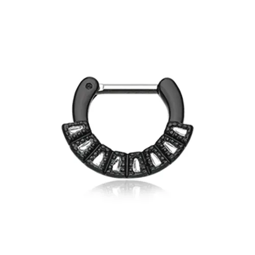 Concetta Arc Septum Clicker with Titanium Plating