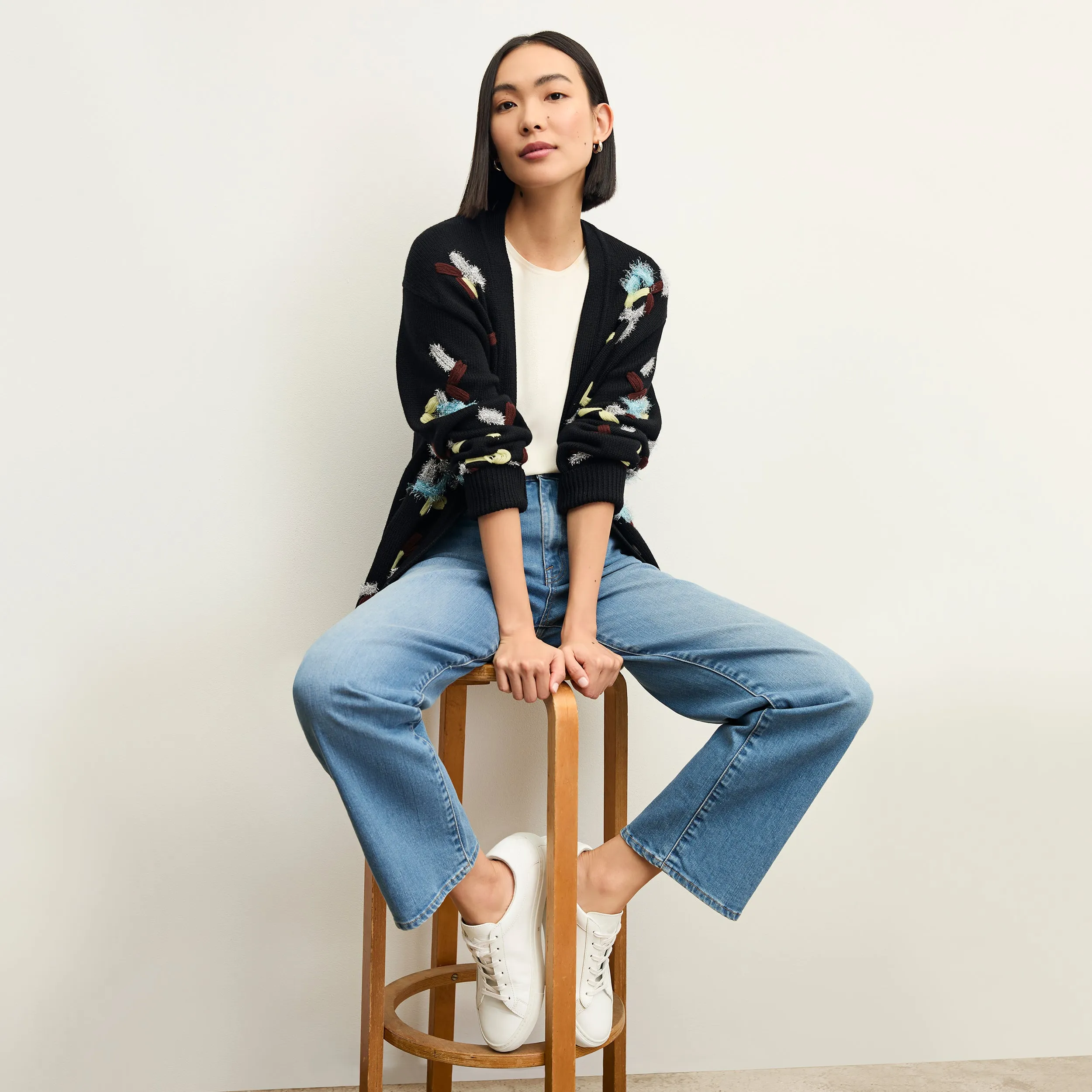 Cookie Cardigan - Confetti Knit :: Confetti