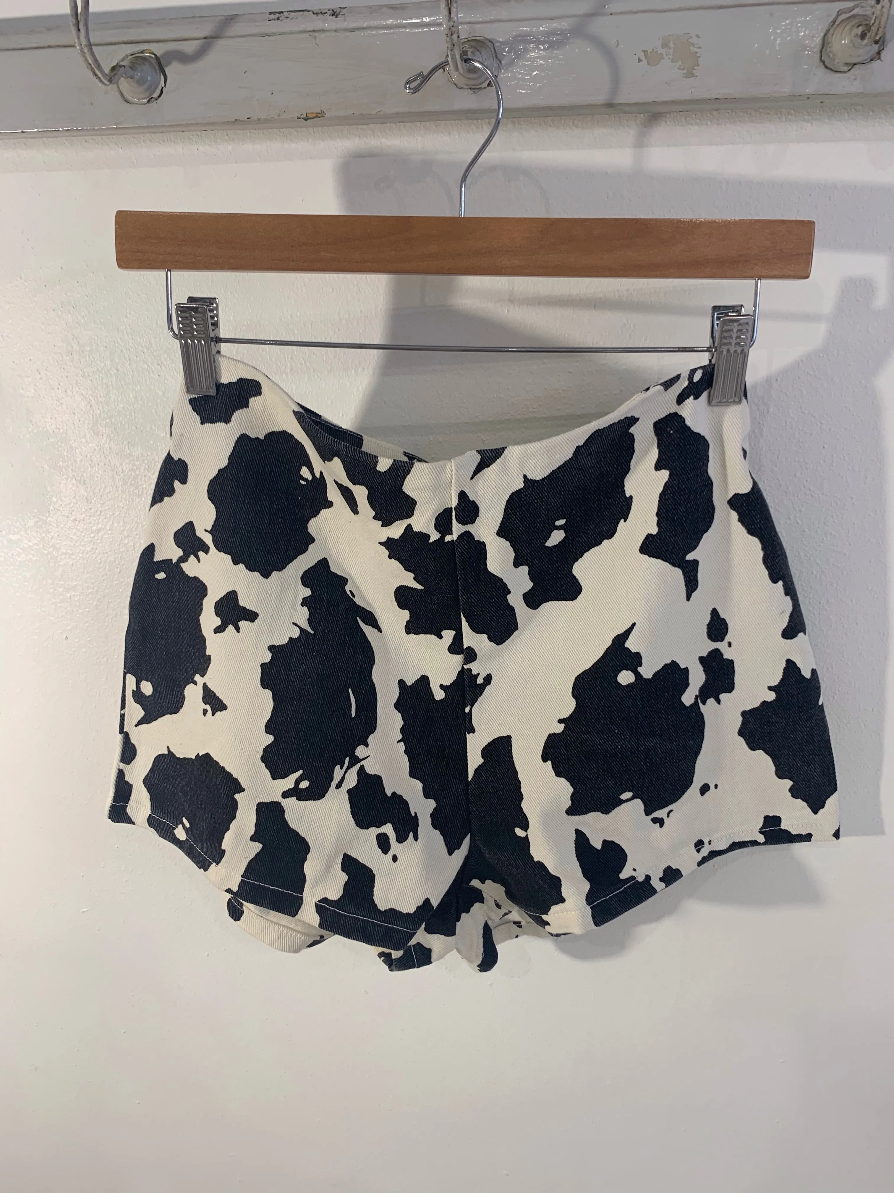 Cow Print Shorts