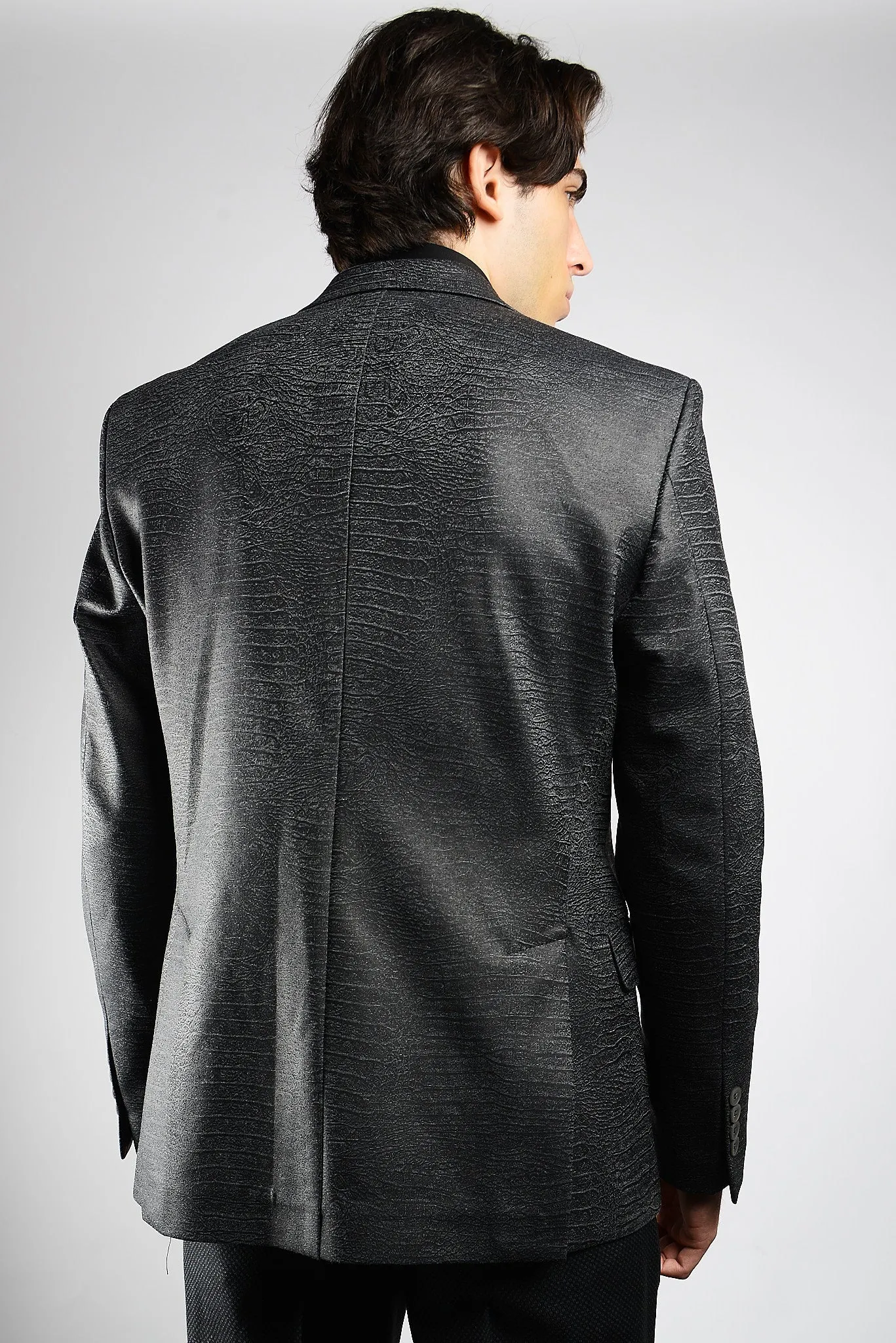 Dalston Alligator Print Sportcoat