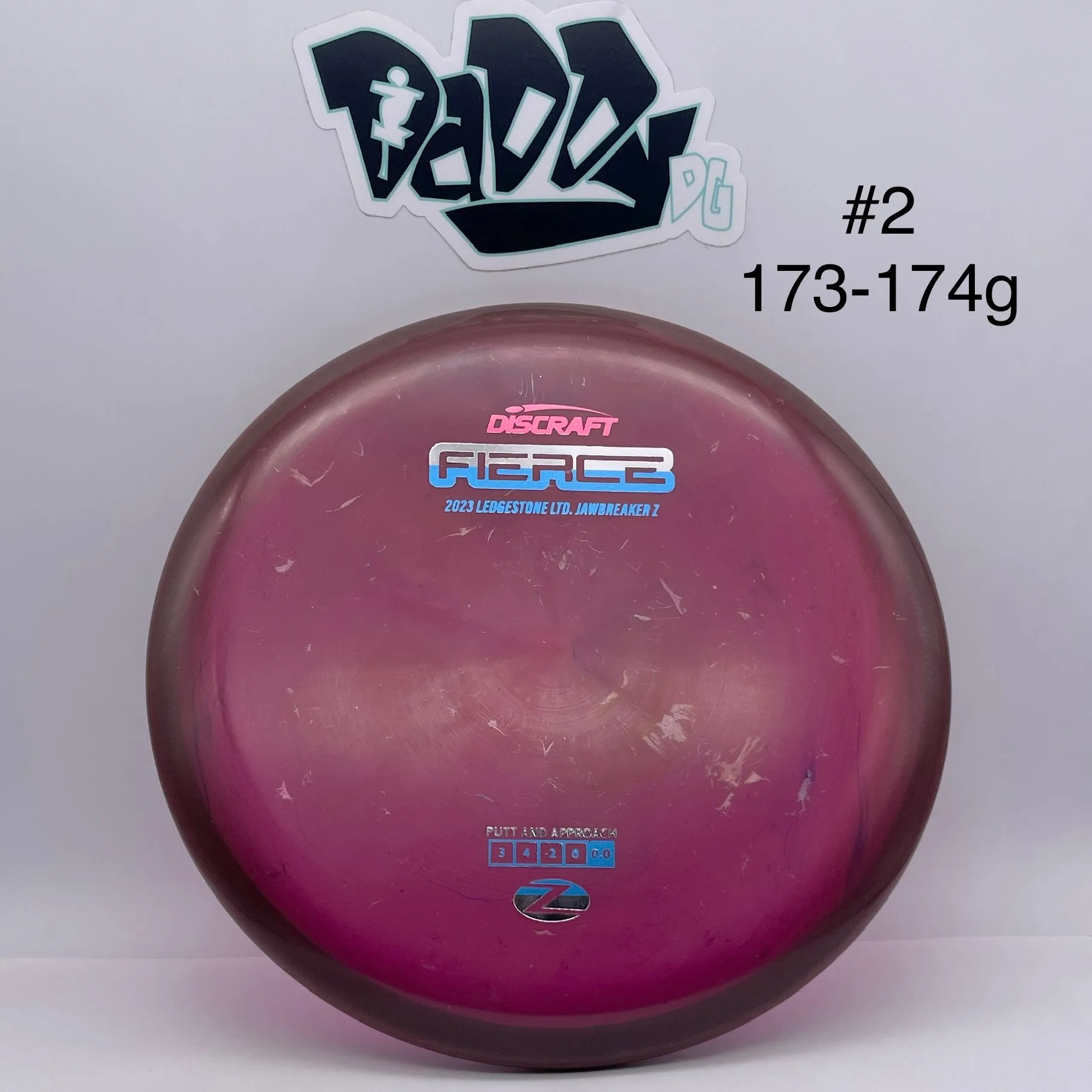 Discraft 2023 Ledgestone Jawbreaker Z Pierce Putt & Approach