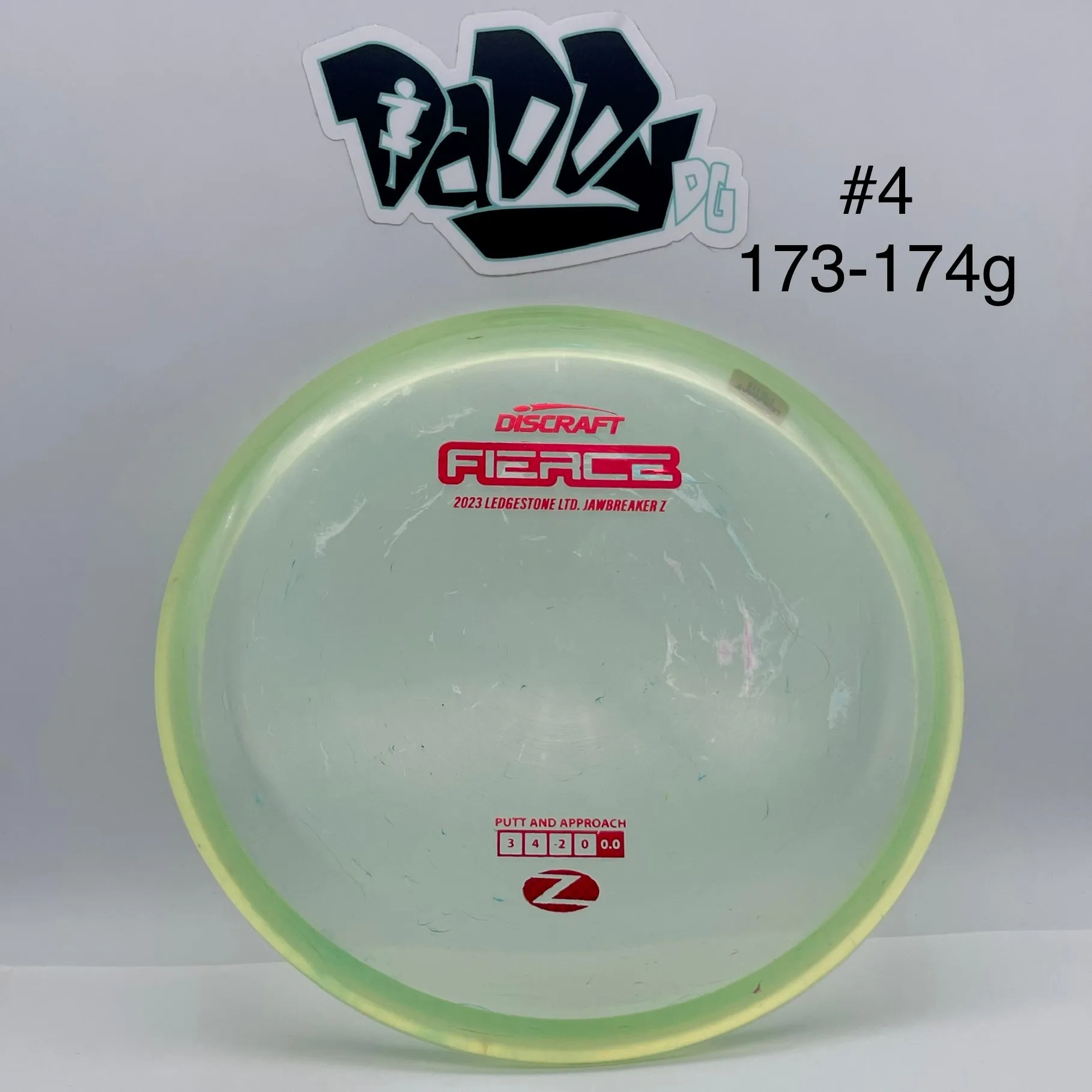 Discraft 2023 Ledgestone Jawbreaker Z Pierce Putt & Approach