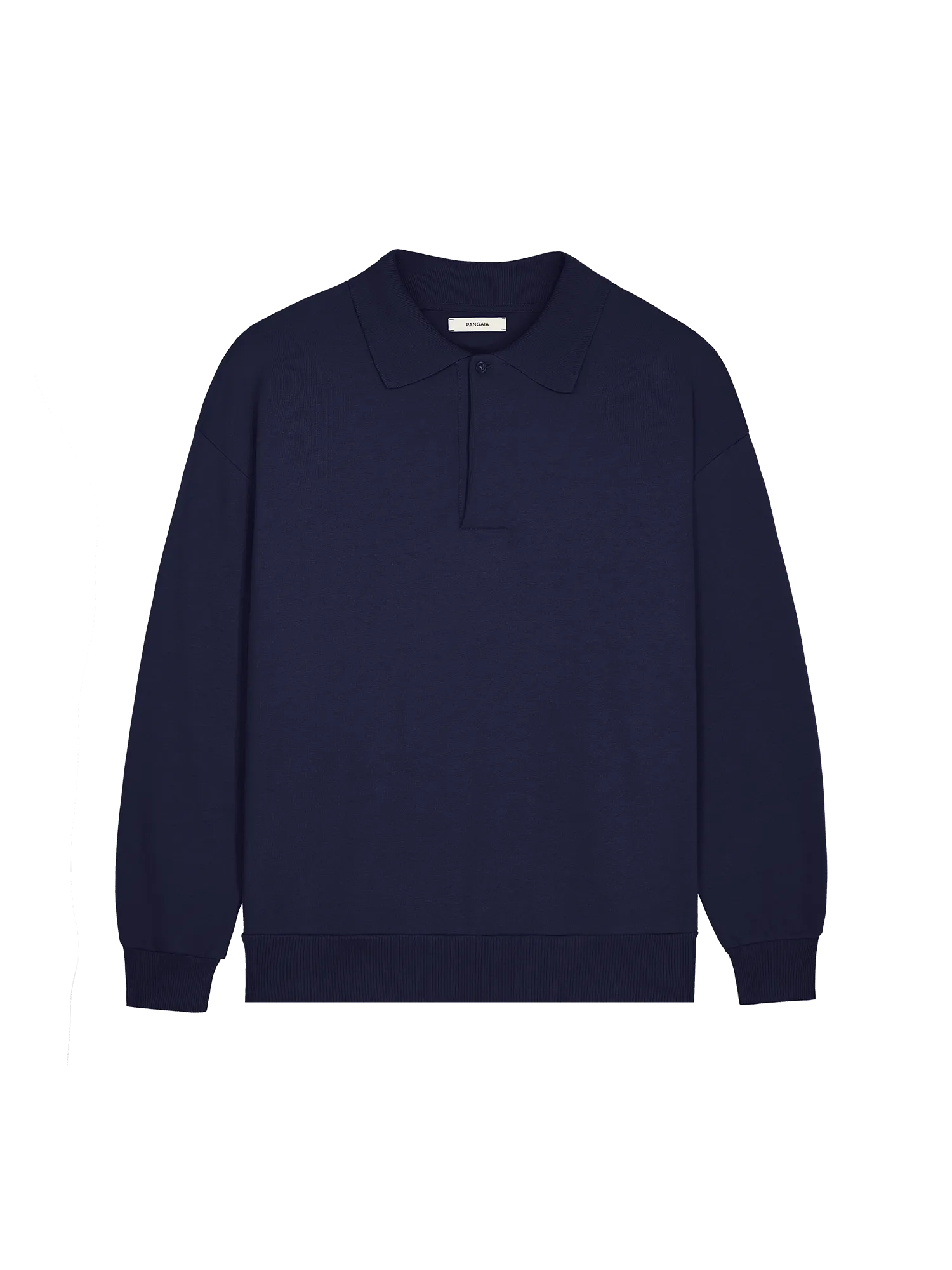 DNA Heavyweight Polo Sweatshirt—navy