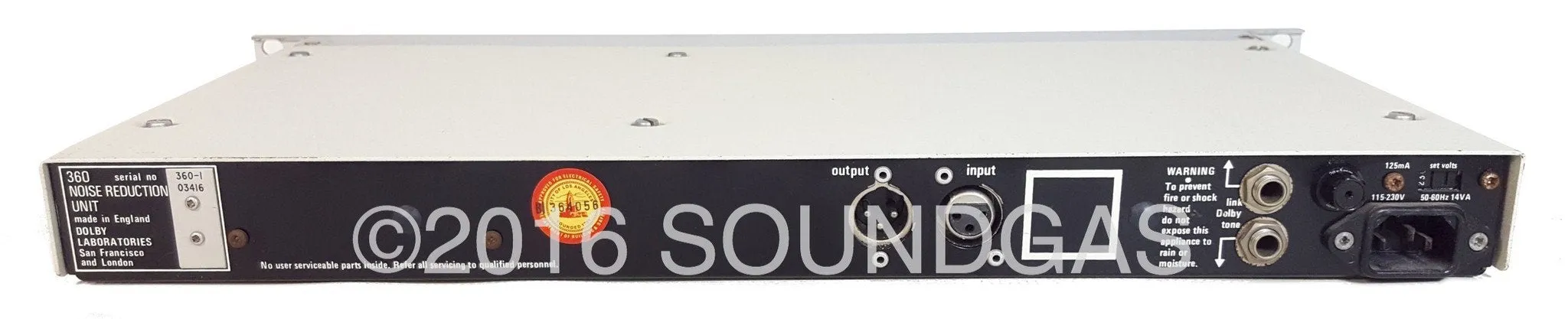 Dolby System A-Type Model 360 - Modified