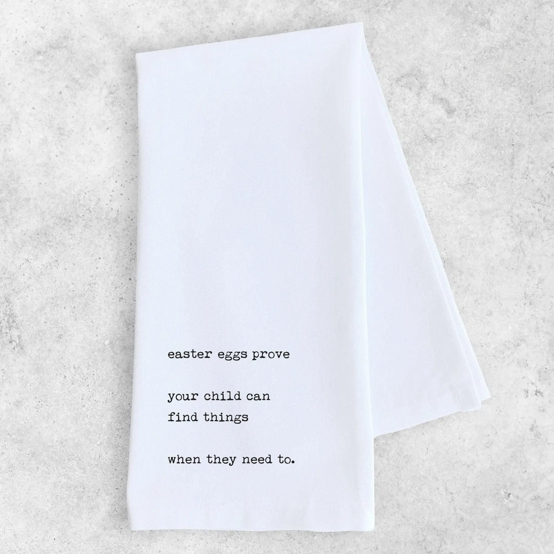 Easter Eggs Tea Towel