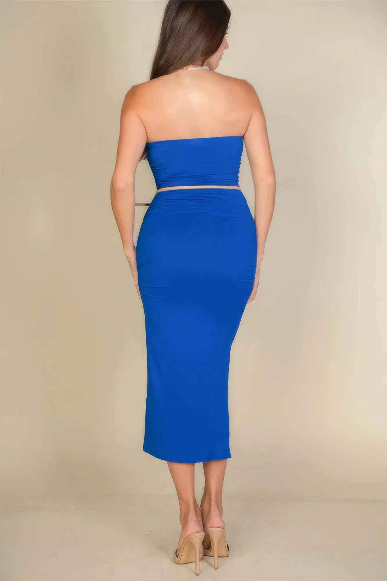 Easy Does It Bodycon Midi Dress