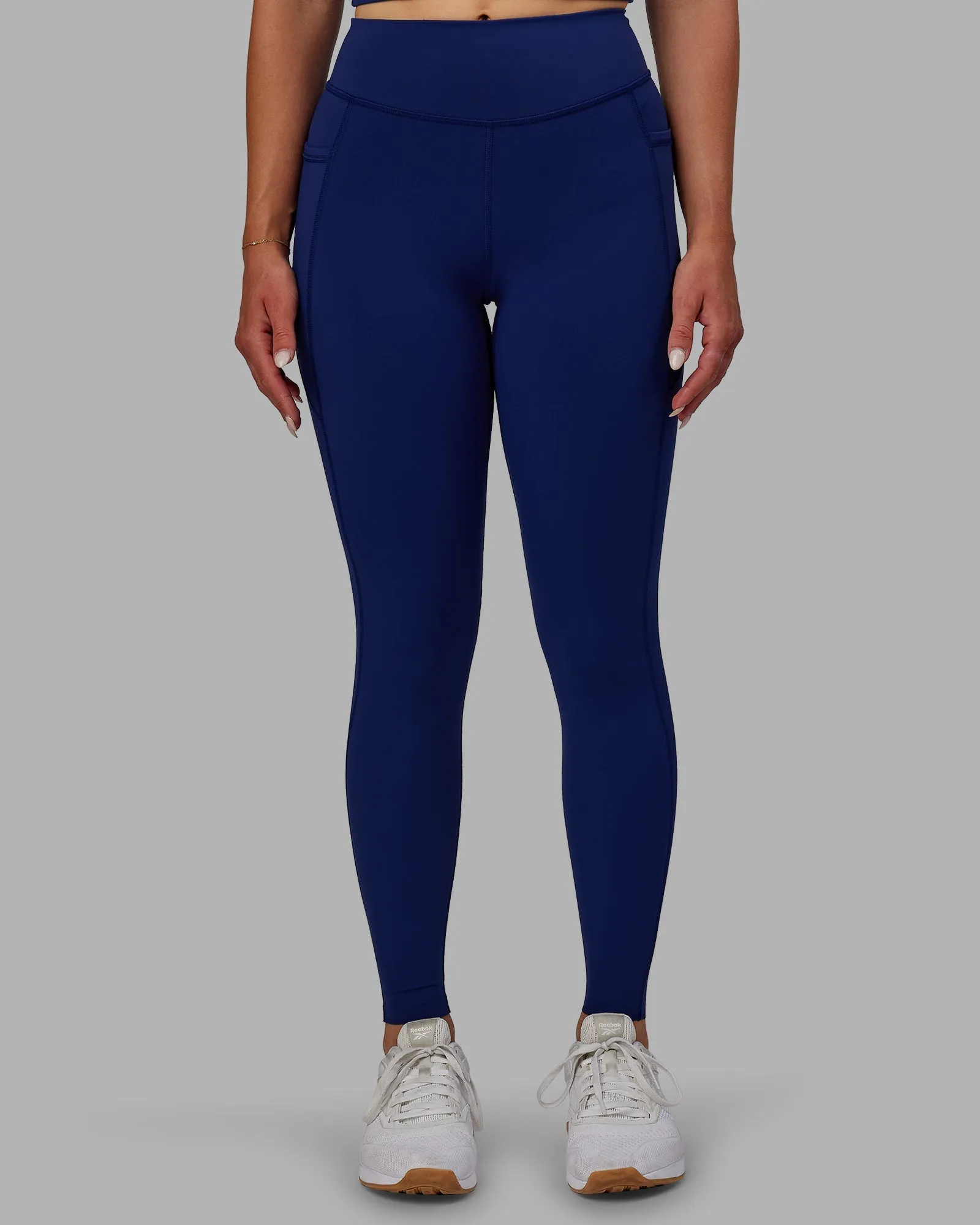 Elite Full Length Leggings - Midnight Blue