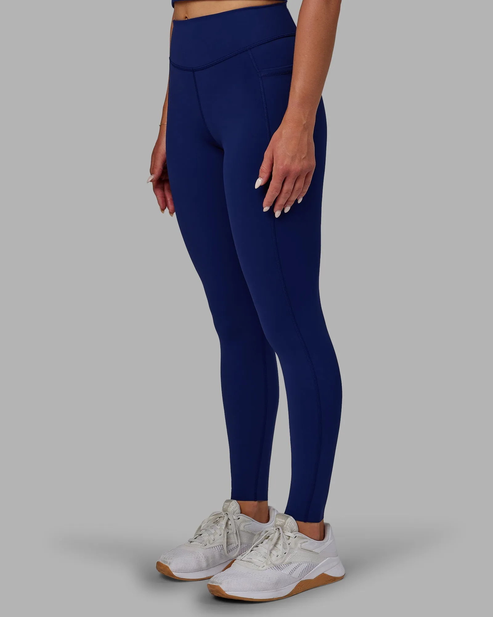 Elite Full Length Leggings - Midnight Blue