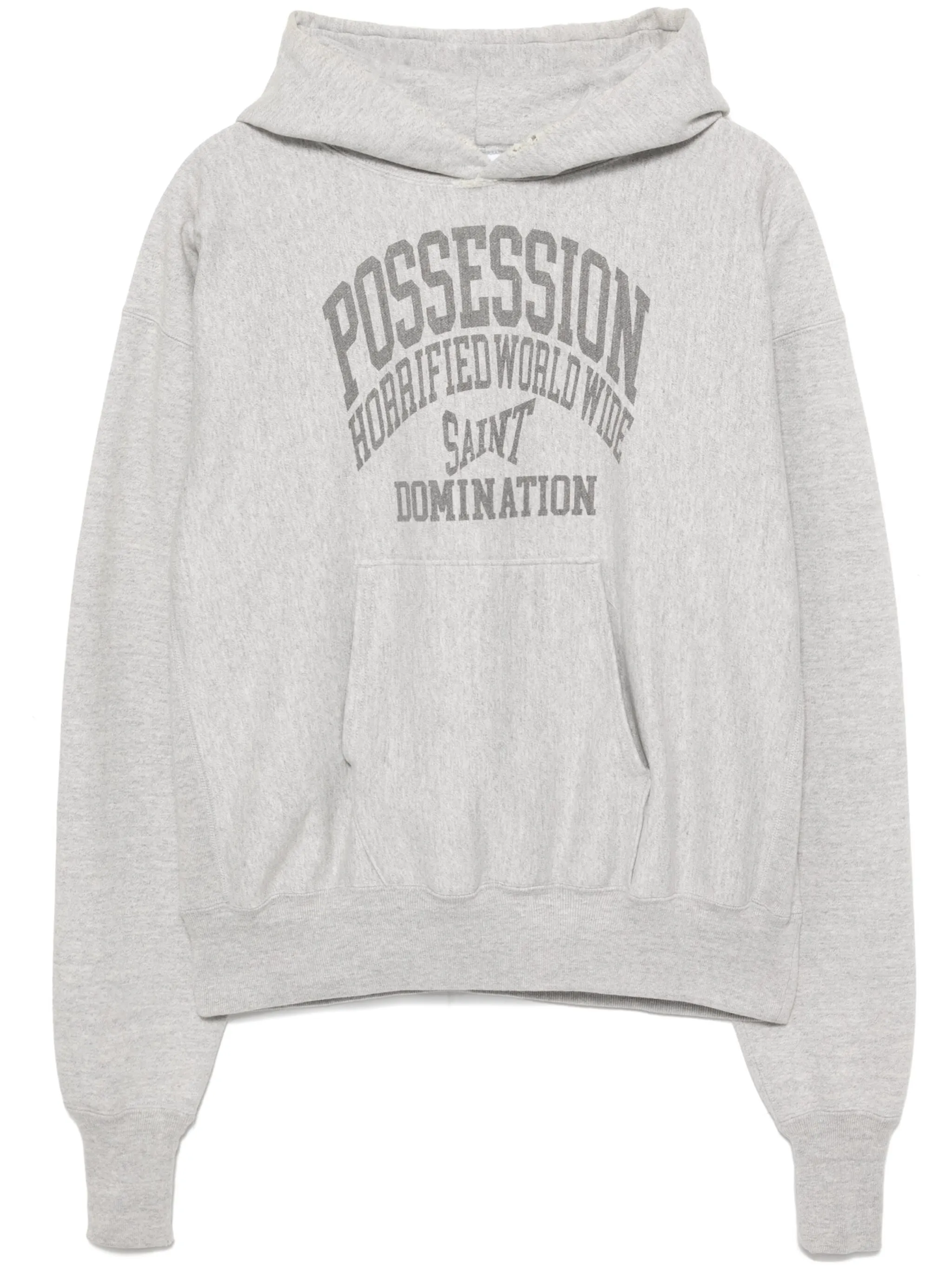 EMBROIDERED GRAPHIC PRINT POSSESSION HOODIE