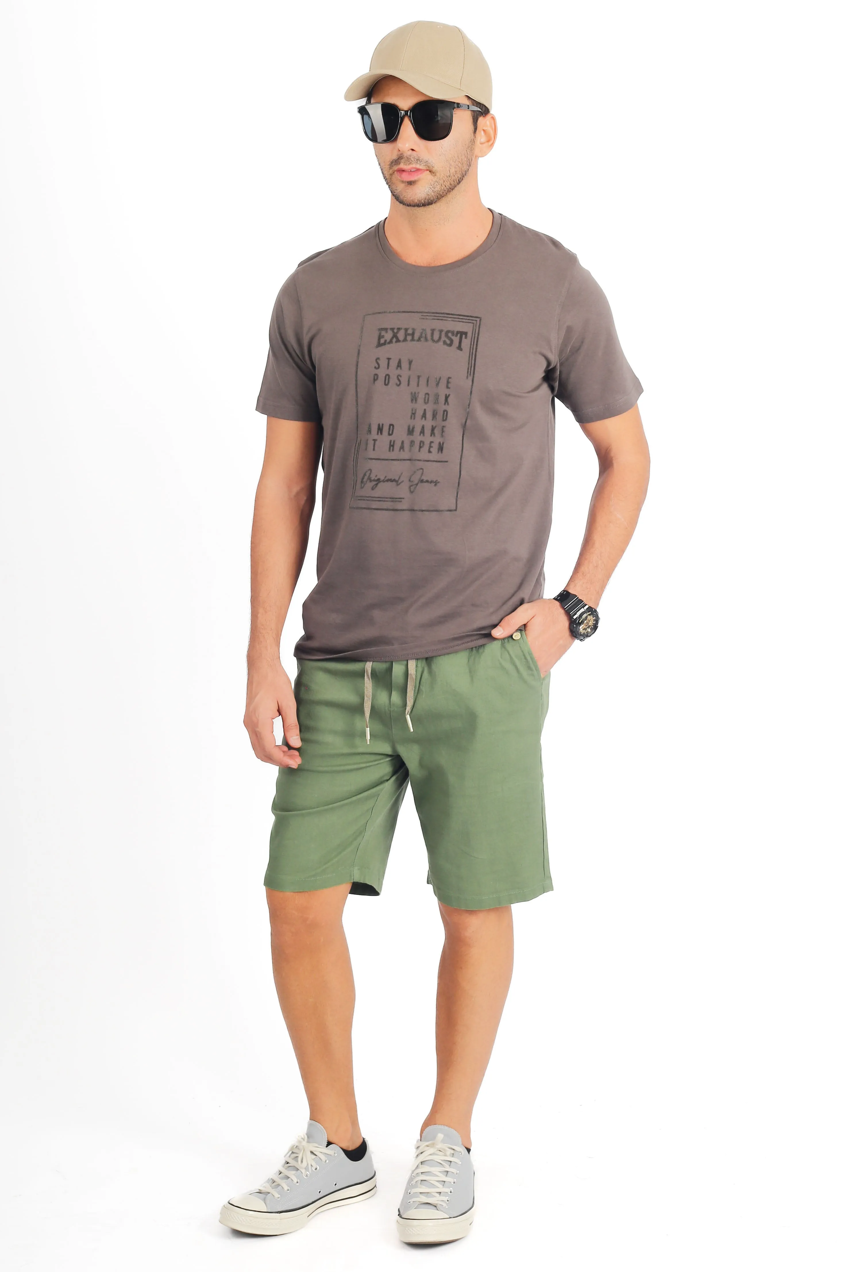 EXHAUST JOGGER SHORT PANTS 1765