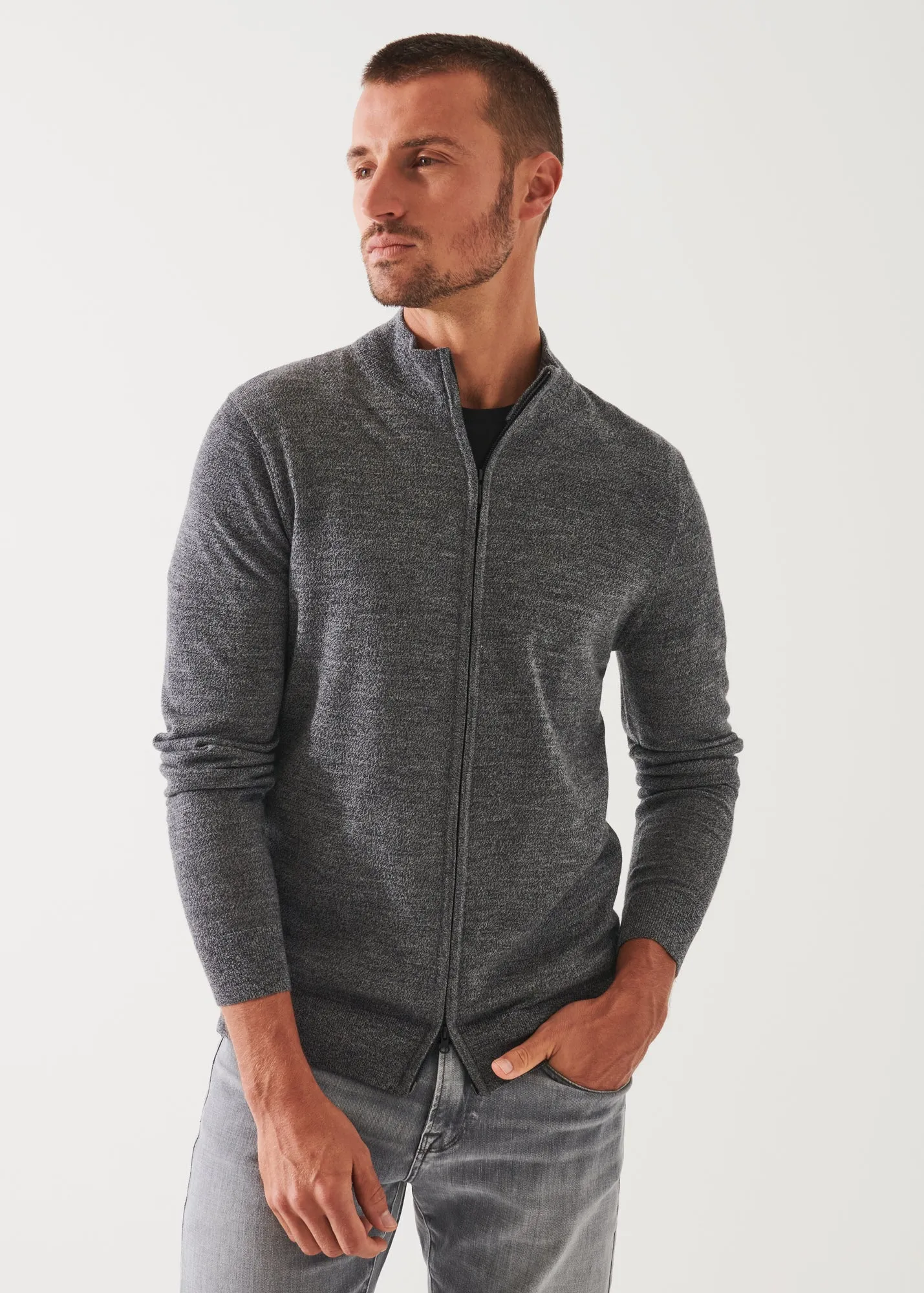 EXTRA-FINE MERINO FULL ZIP