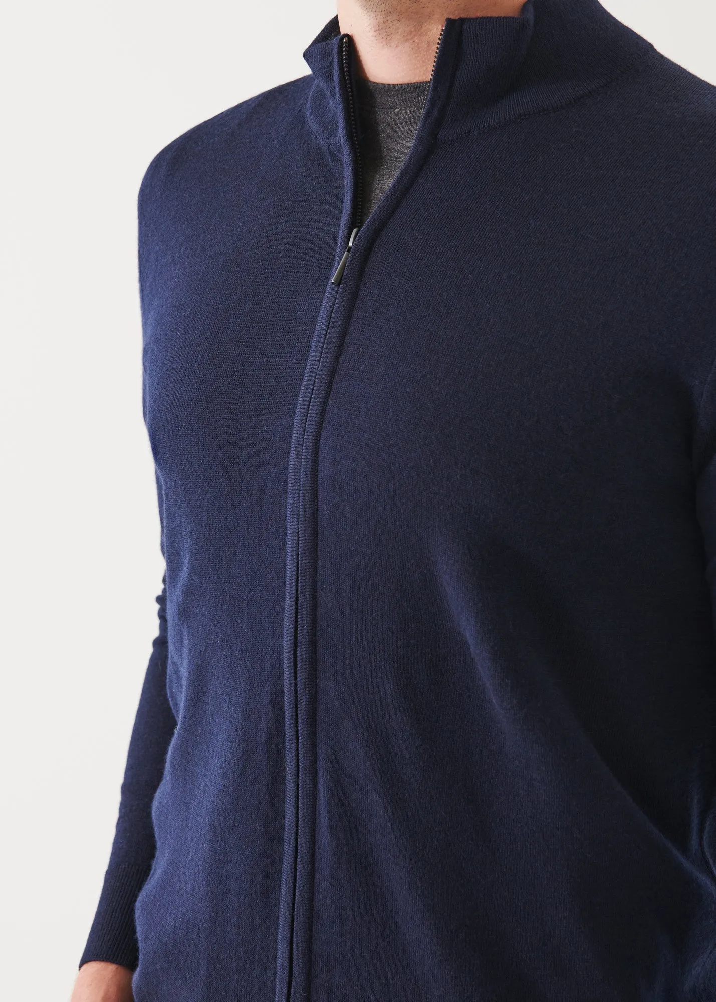 EXTRA-FINE MERINO FULL ZIP