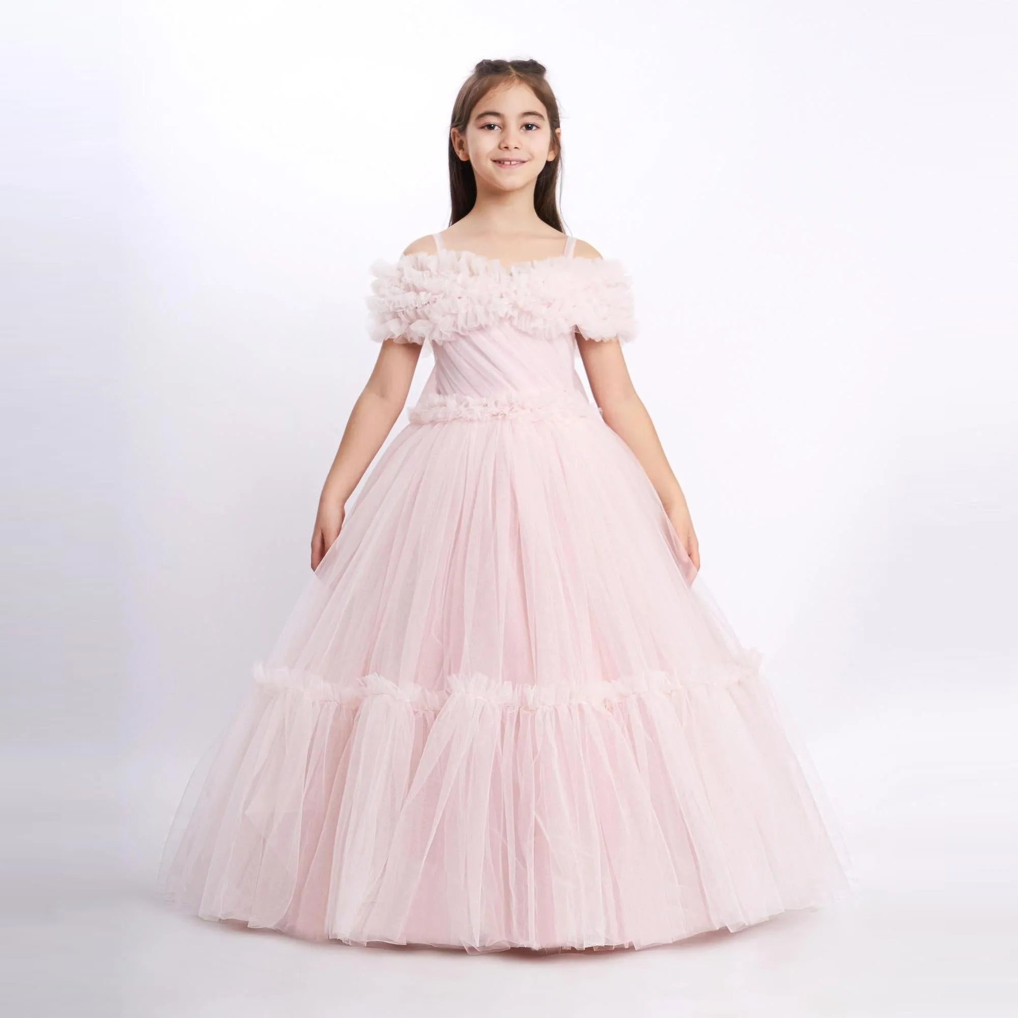 Fairy Garden Elegance Girls Formal Dress