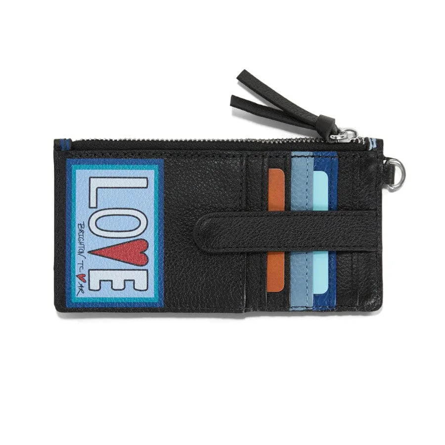 Fashionista Moody Blue Card Pouch