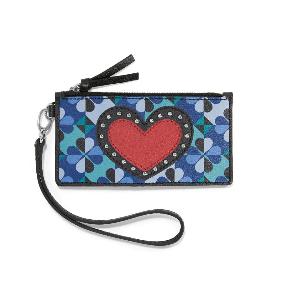 Fashionista Moody Blue Card Pouch