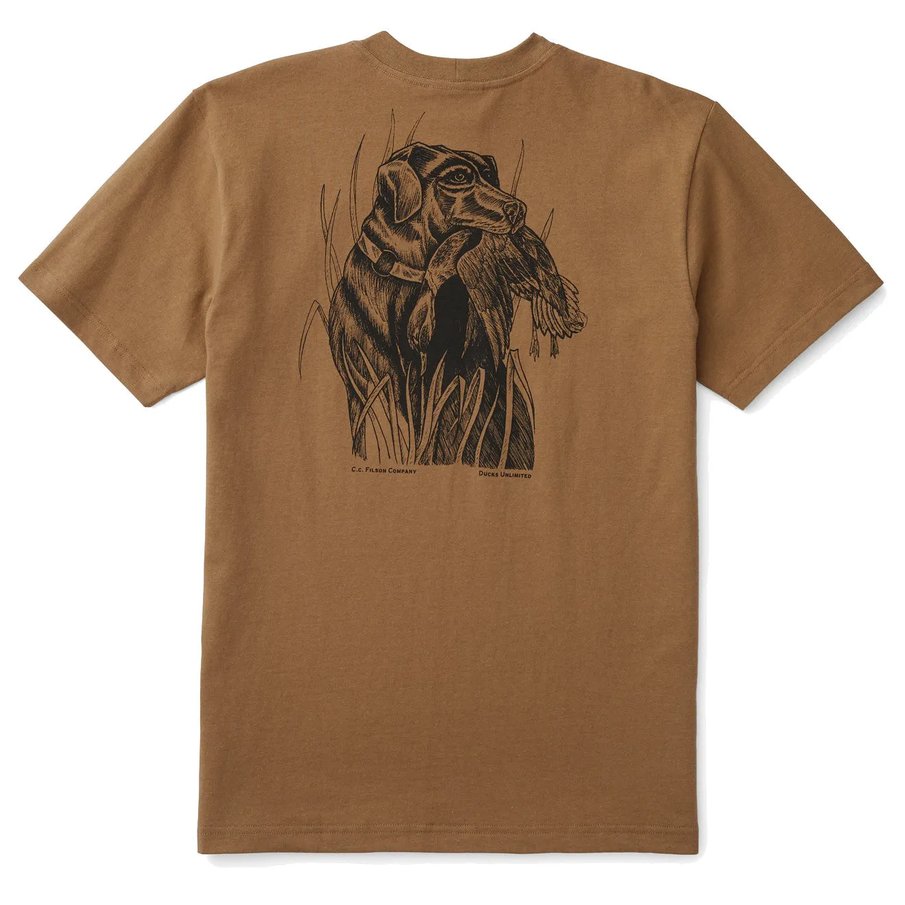 Filson S/S Outfitter Graphic T-Shirt Rugged Tan