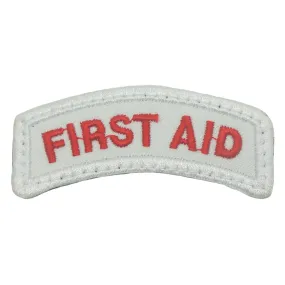 FIRST AID TAB - WHITE RED