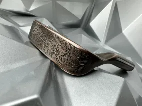 Fujimoto Golf Putter Black Copper Hand Engraved Iura & Handmade by Ryouhei Fujimoto