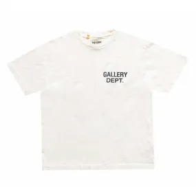 Gallery Dept. Souvenir T-Shirt Cream/Orange