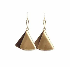 Geometric Fan Earrings