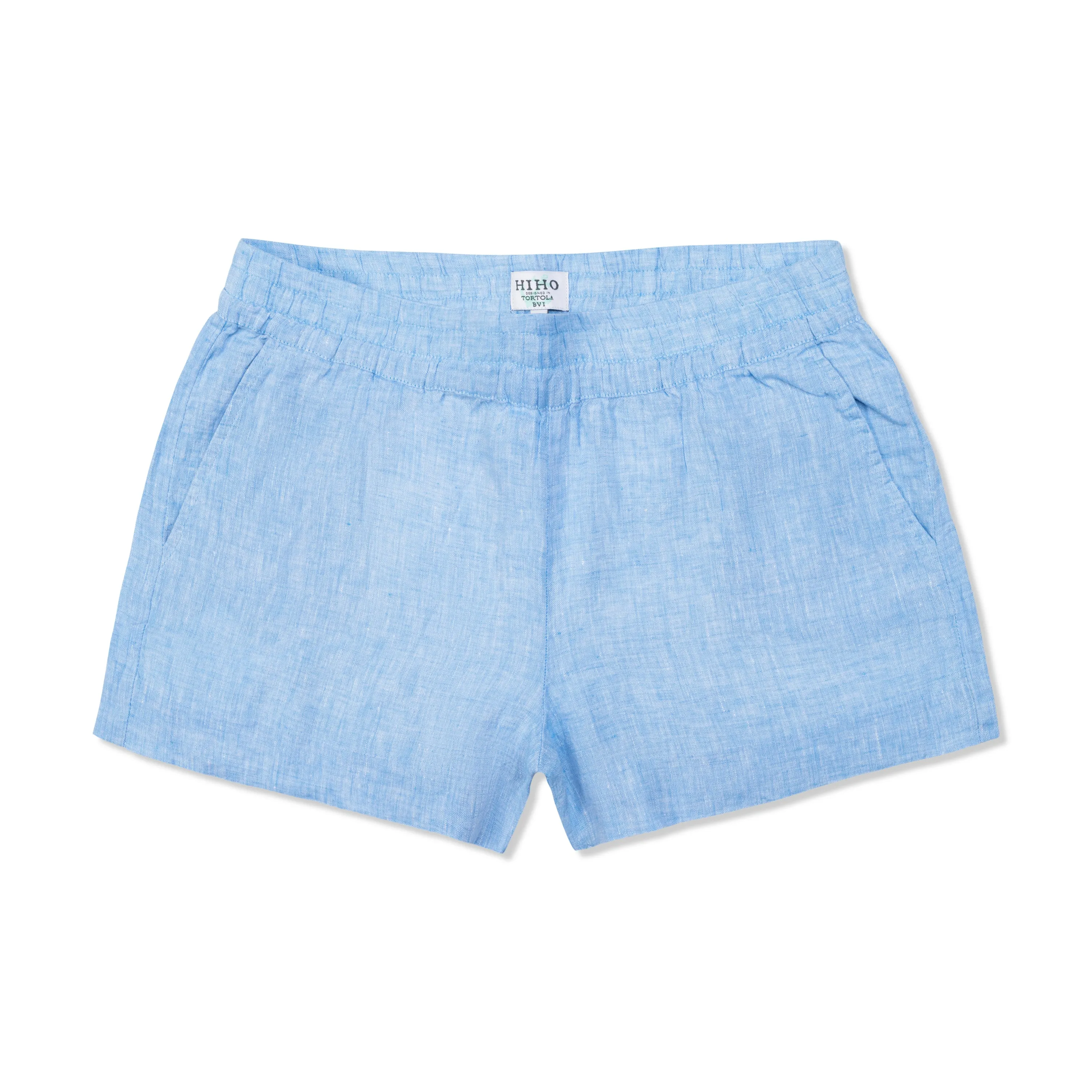 Ginger Short - Blue Chambray