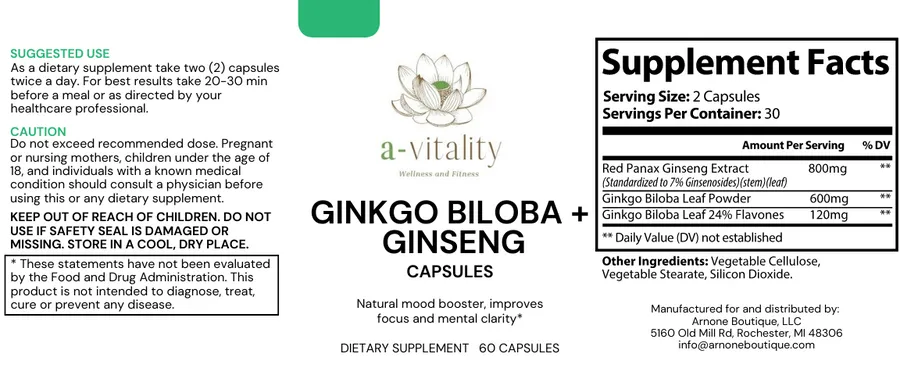 Ginkgo Biloba   Ginseng