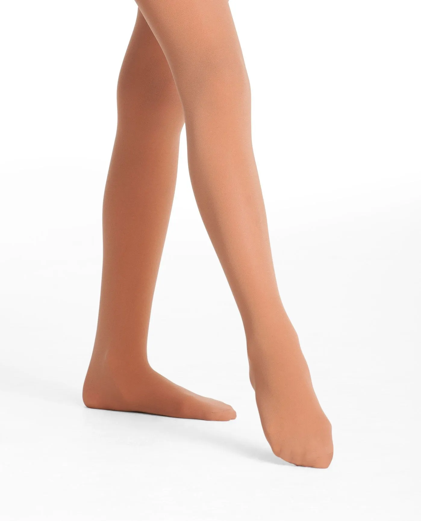 Girl's 387 Microfiber Footed Tight