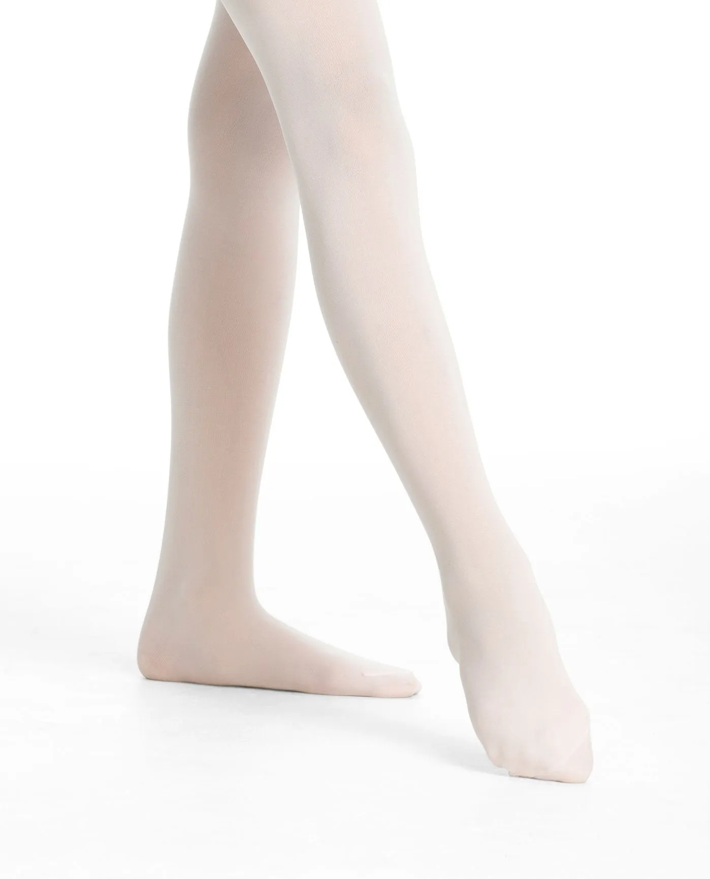 Girl's 387 Microfiber Footed Tight