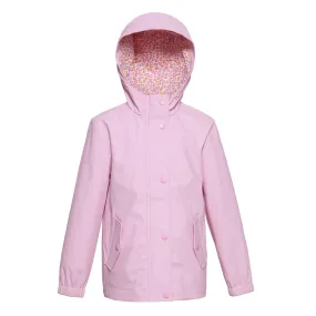 Girls' Waterproof Rubber Slicker Rain Jacket